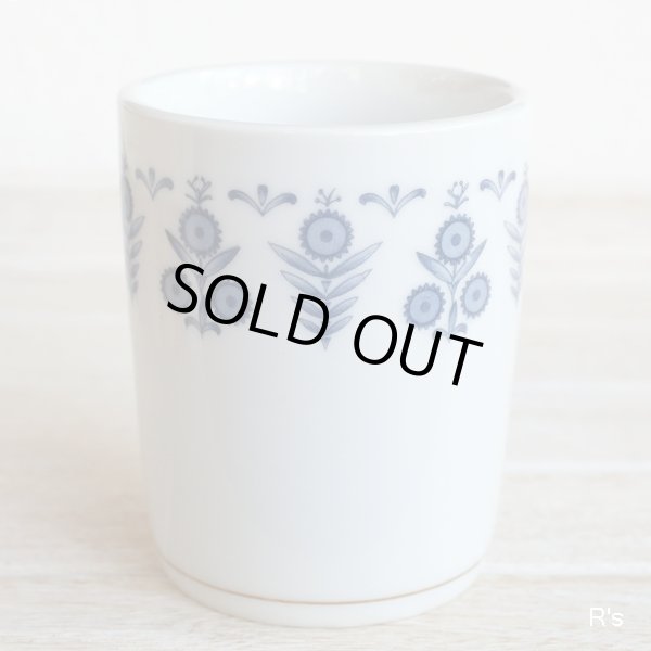 画像3: 日成陶器　趣味の百撰会　マグカップ　EDEN　花柄　未使用品（ヤ5410）