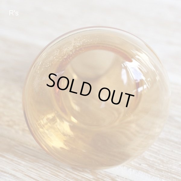 画像5: ノリタケクリスタル　ガラス　醤油差し　液体調味料入れ　大　アンバー　ユーズド美品（箱1　5412）