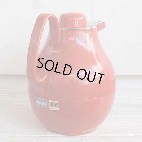 画像3: 象印マホービン　象印ポット　テーブルポット　マロン　VGF-1000　赤　1L　未使用品（ネ5421）