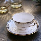 画像: イギリス　Spode　スポード　ティーカップ＆ソーサー　Y8439-R　CHANCELLOR　COBALT　展示品（く5435）