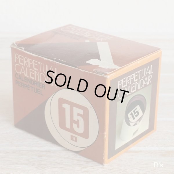 画像9: UK　PERPETUAL　CALENDAR　パーペチュアルカレンダー　ユーズド品（メ5457）