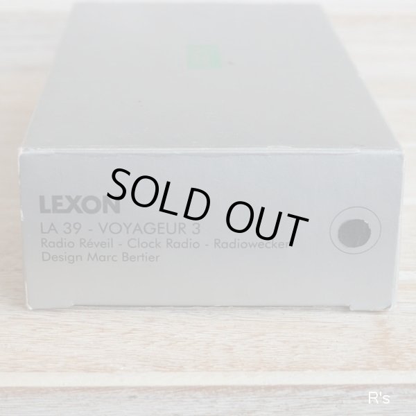 画像14: フランス　LEXON　レクソン　トラベルクロックラジオ　LA39　VOYAGEUR3　未使用品　箱付き（メ5455）