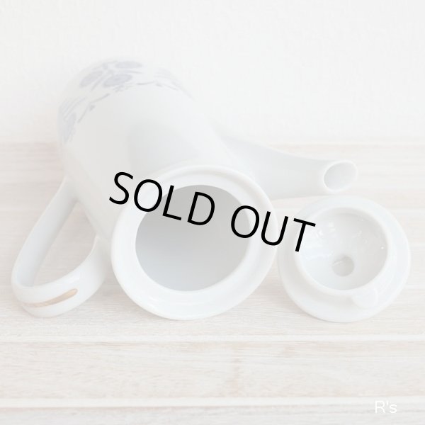 画像5: 日成陶器　趣味の百撰会　ティー・コーヒーポット　EDEN　花柄　未使用品（ほ5469）