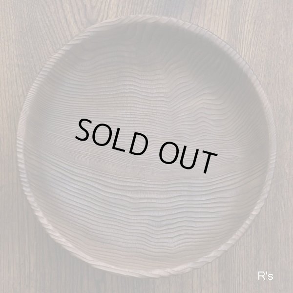 画像2: おわせ　焼桐　菓子器　木製鉢　展示品（NN5482）