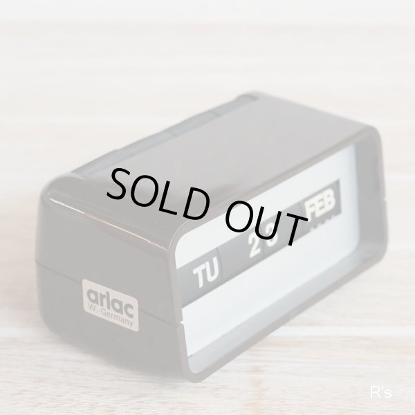 画像3: ドイツ　arlac dati　アーラック　パーペチュアルカレンダー　ブラウン　ユーズド品（オ5516）