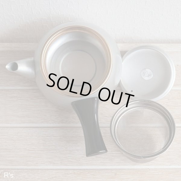 画像6: 渡邊金属工業　金太郎印急須　名月　400ｍｌ　未使用品（オ5518）