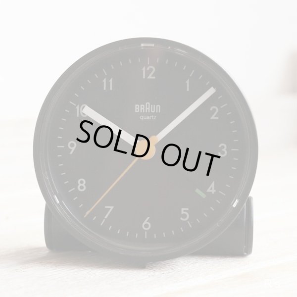 画像2: Braun　ブラウン　アラームクロック　AB5　黒　コンパクトクロック　未使用品　箱付き　使用説明書付き（サ5585）