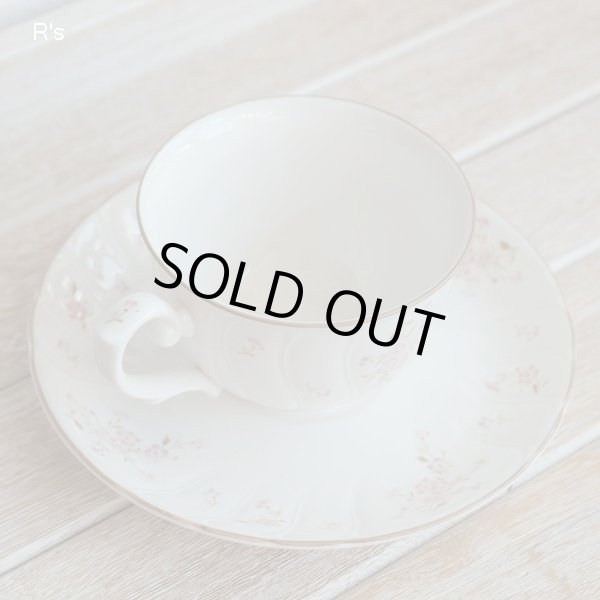 画像3: ノリタケ　CRAFTONE　カップ＆ソーサー　花柄　未使用品（P5608）