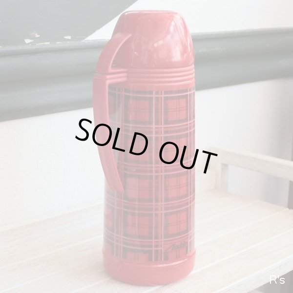 画像4: Aladdin　アラジン　水筒　魔法瓶　タータンチェック　赤　1L　未使用品（箱11　213）