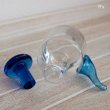 画像4: ノリタケクリスタル　ガラス　醤油差し　液体調味料入れ　小　ブルー　ユーズド美品（ホ5634）