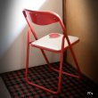 画像5: レトロ　パイプ椅子　fruits　chair　アップル　A　ユーズド品（店5635）