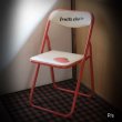 画像1: レトロ　パイプ椅子　fruits　chair　アップル　A　ユーズド品（店5635）