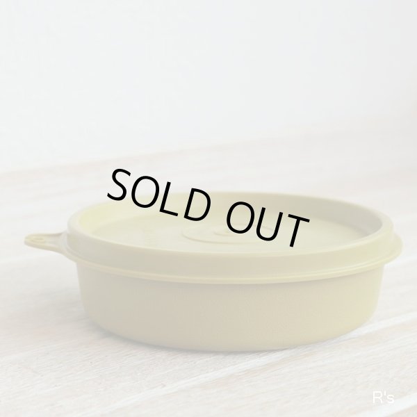 画像2: タッパーウェア　フリーザーボール　丸型保存容器　グリーン　未使用品（ヌ5648）