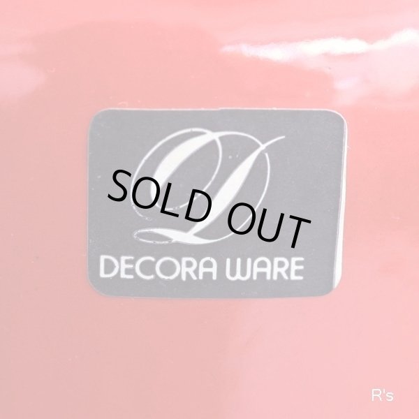 画像3: ｄｗ　デコラウェア　ホーローケトル　平型　DNK-20　2L　赤　未使用品（OO495）