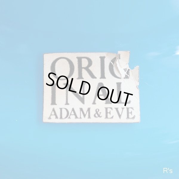 画像3: ADAM&EVE　アダム＆イブ　たち吉　オリジナル　レトロ　ガラスフラワーベース　ブルー　展示品（店5693）