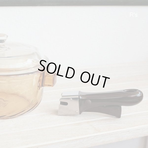 画像3: フランス　ARCOFLAM　ガラス片手鍋　16ｃｍ　アンバー　未使用品（QQ1298）