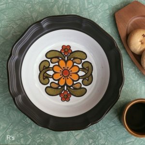 画像: Mikasa　ミカサ　PEASANTRIES　カレー・シチュー皿　25ｃｍ深皿　D2004　未使用品（QQ5738）