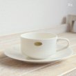 画像2: SEYEI　セーエー陶器　NEWBORN　Opal　China　カップ＆ソーサー　白　未使用品（RR5757）