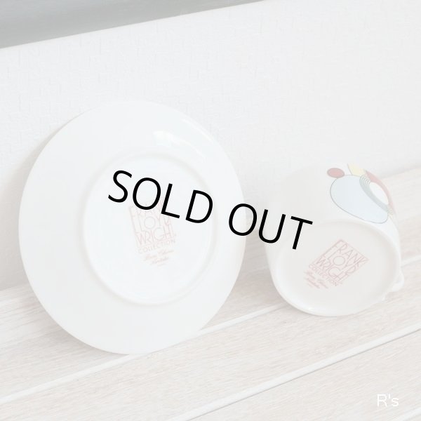 画像6: ノリタケ　フランク・ロイド・ライト　カップ＆ソーサー　展示品（ね5771）