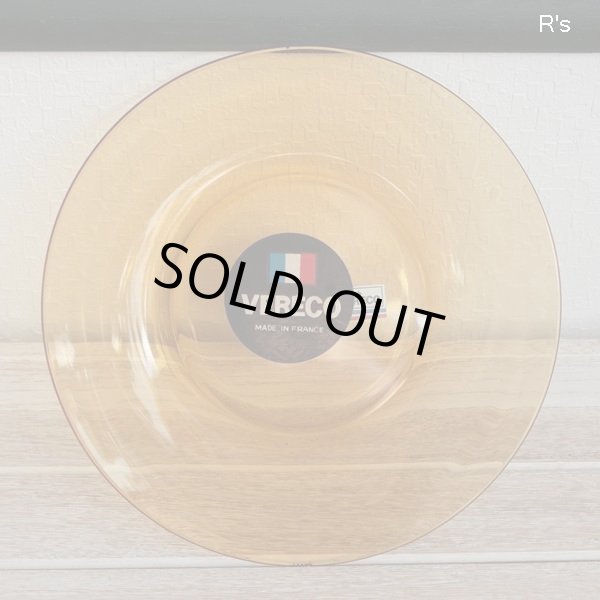 画像3: フランス　VERECO　ベレコ　スープソーサー　20ｃｍ深皿　アンバー　未使用品(R301)