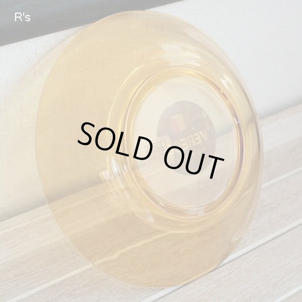 画像5: フランス　VERECO　ベレコ　スープソーサー　20ｃｍ深皿　アンバー　未使用品(R301)