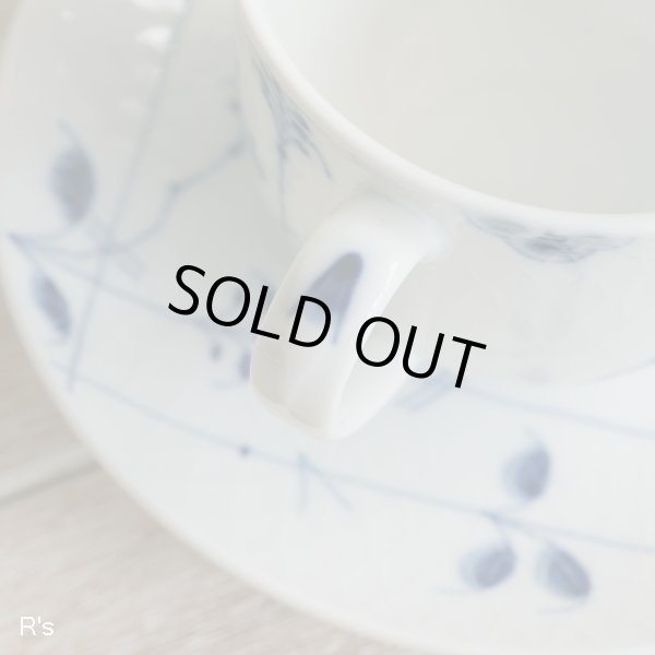 画像6: デンマーク　ロイヤルコペンハーゲン　ブルーパルメッテ　カップ＆ソーサー　未使用品（店5790）