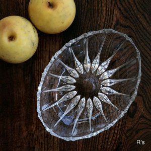 画像: SOGA　GLASS　ソガガラス　すずかけ楕円皿　オーバルボウル　B-127　未使用品（SS5794）