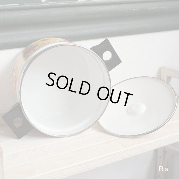 画像4: 象印マホービン　ホーロー両手鍋　18ｃｍ　シルキー　SHB-18　未使用品（凍5805）