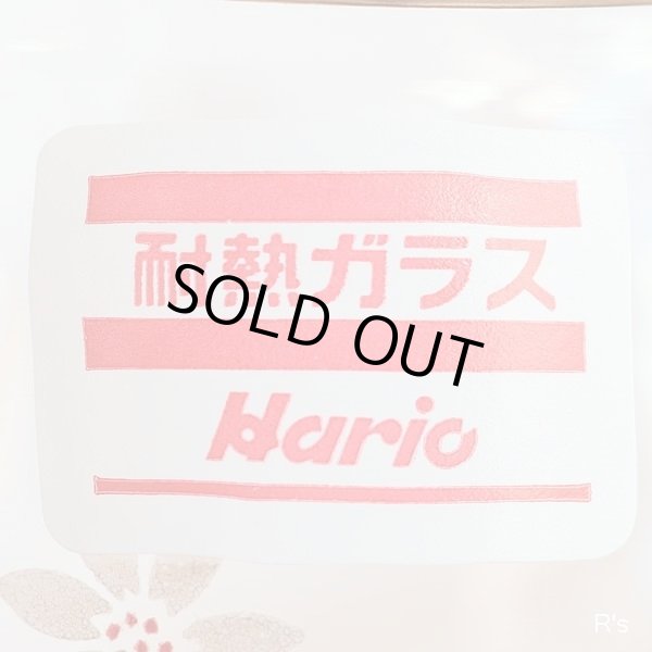 画像3: Hario　ハリオ　耐熱ガラス　ティーポット　Robin-5　小花柄　未使用品（QQ3517）