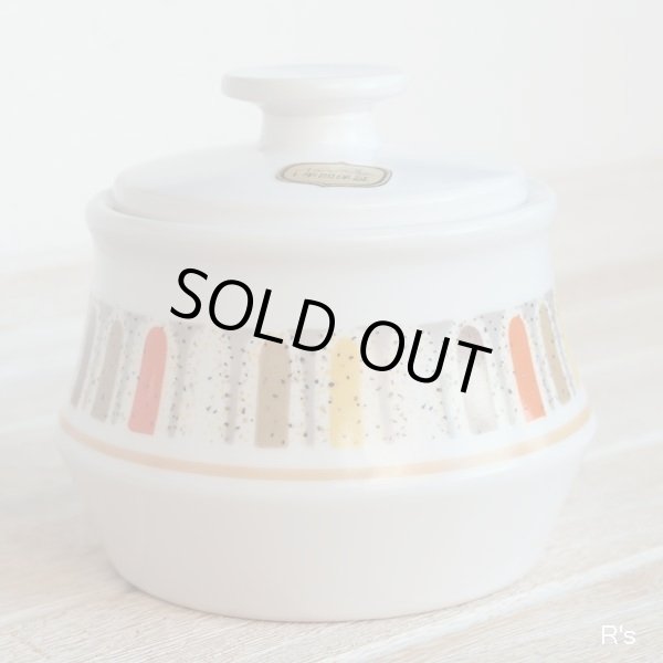 画像2: ノリタケ　PROGRESSION　マルディグラ9019　シュガーポット　未使用品（箱10 5895）