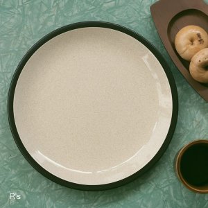 画像: mikasa　ミカサ　Terra Stone　27ｃｍプレート　VANILLA　E1955　未使用品 （MM 2504）