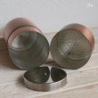 画像4: 純銅　茶筒　鎚起銅器　未使用品 （し5905）