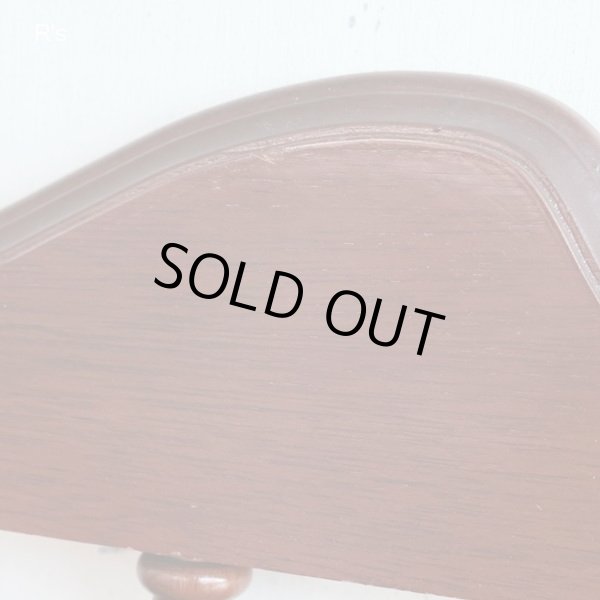 画像5: 木製　レトロ飾り棚　3段吊り棚　ウッドラック　ユーズド品