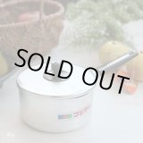 画像: フジマル　レトロ　14ｃｍアルミ片手鍋　未使用品（冷 2254）