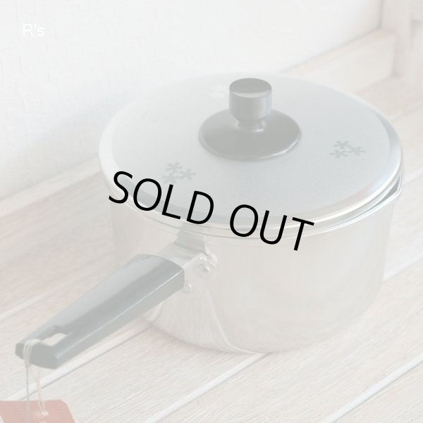 画像4: フジマル　レトロ　14ｃｍアルミ片手鍋　未使用品（冷 2254）