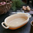 画像1: タケヤ　Bell　レトロ　プラスチック製　蓋付きカゴ　No.5　未使用品（な523）