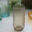 画像1: HOYA　GLASS　タンブラー　チャコールグレー　未使用品（ム2243）