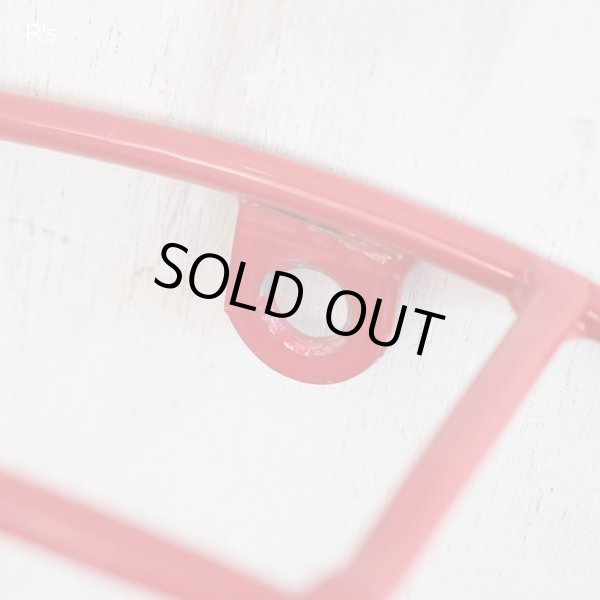 画像7: イタリア　Diamantini&Domeniconi　フレームクロック　掛け時計　赤　ユーズド美品（店407）