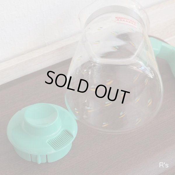 画像6: HARIO　ハリオ　ガラス　ティー・コーヒーポット　LN-5　グリーン　未使用品（ほ3250）