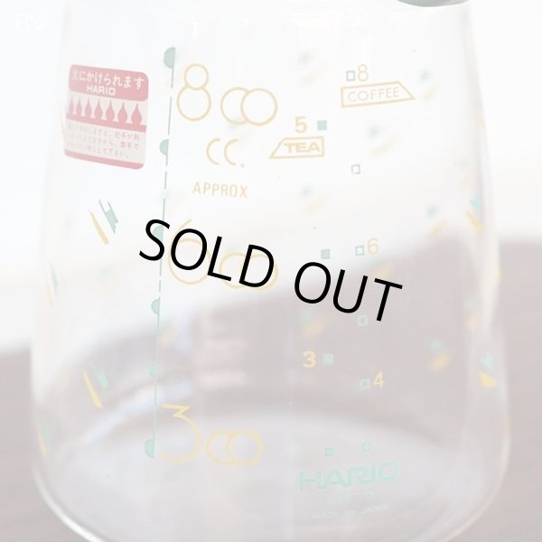 画像4: HARIO　ハリオ　ガラス　ティー・コーヒーポット　LN-5　グリーン　未使用品（ほ3250）