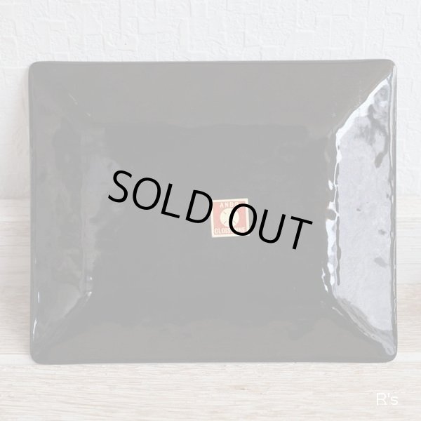 画像5: ANDO　CLOISONNE　安藤七宝店　角型飾り皿　花柄　未使用品　箱付き（J1429）