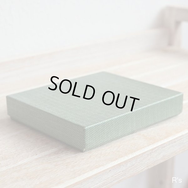 画像7: ANDO　CLOISONNE　安藤七宝店　角型飾り皿　花柄　未使用品　箱付き（J1429）