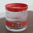 画像5: Coca　Cola　コカ・コーラ　ティファニー模様　エレガンスポット　ガラスキャニスター　未使用品（X1597）