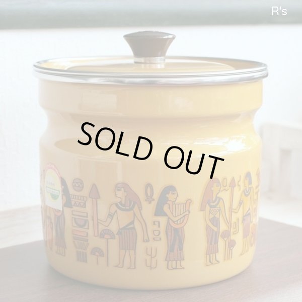 画像4: エジリー　ハイラインホーロー　キャニスター　壁画　未使用品（冷2916）