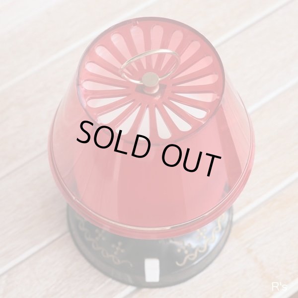 画像5: 日立　レトロ　スタンドライト　ランタン　赤　ユーズド品