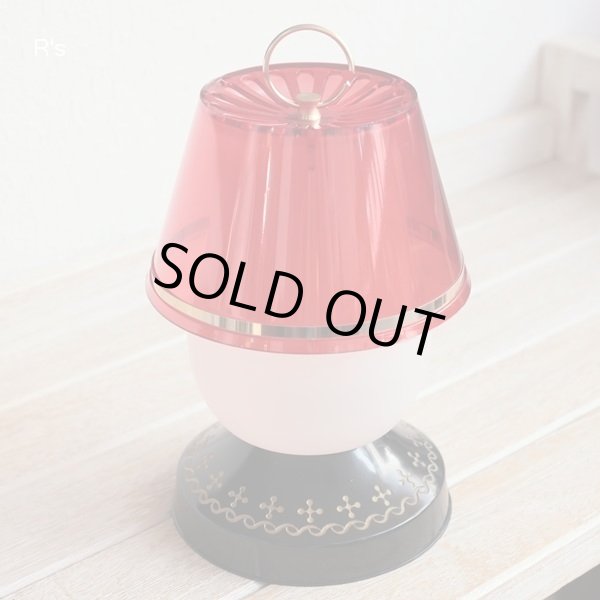 画像4: 日立　レトロ　スタンドライト　ランタン　赤　ユーズド品