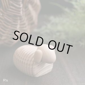 画像: JUNGHAENEL　ユングヘネル　羊の置物　木製インテリア　ユーズド美品（店1485）