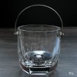 画像2: HOYA　CRYSTAL　ホヤクリスタル　ガラスアイスペール　トング付き　ユーズド品(モ571）