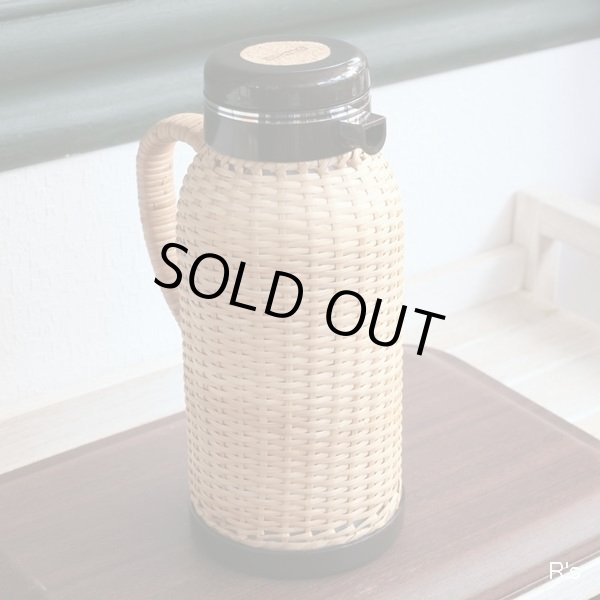 画像6: グロリア魔法瓶　ラタンポット　籐ポット　0.48Ｌ　未使用品（モ181）