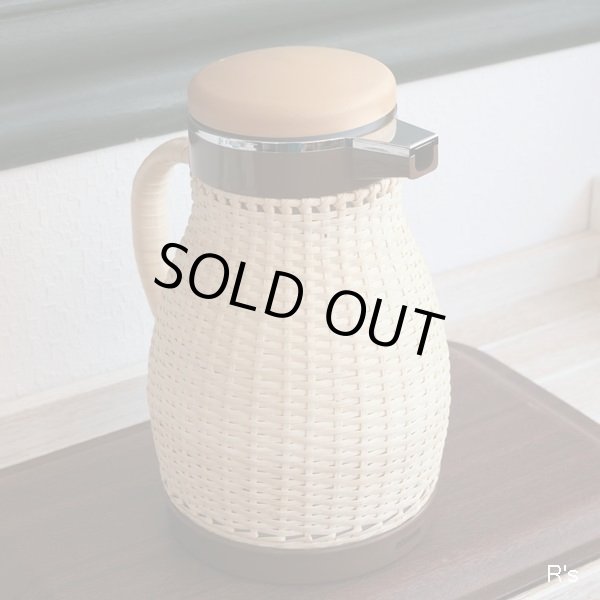 画像4: 象印マホービン　籐ポット　テーブル魔法瓶　AFR-08　750ｍｌ　未使用品（モ683）